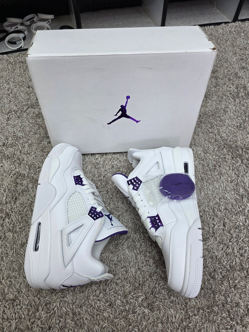 RETRO 4 METALIC PURPLE