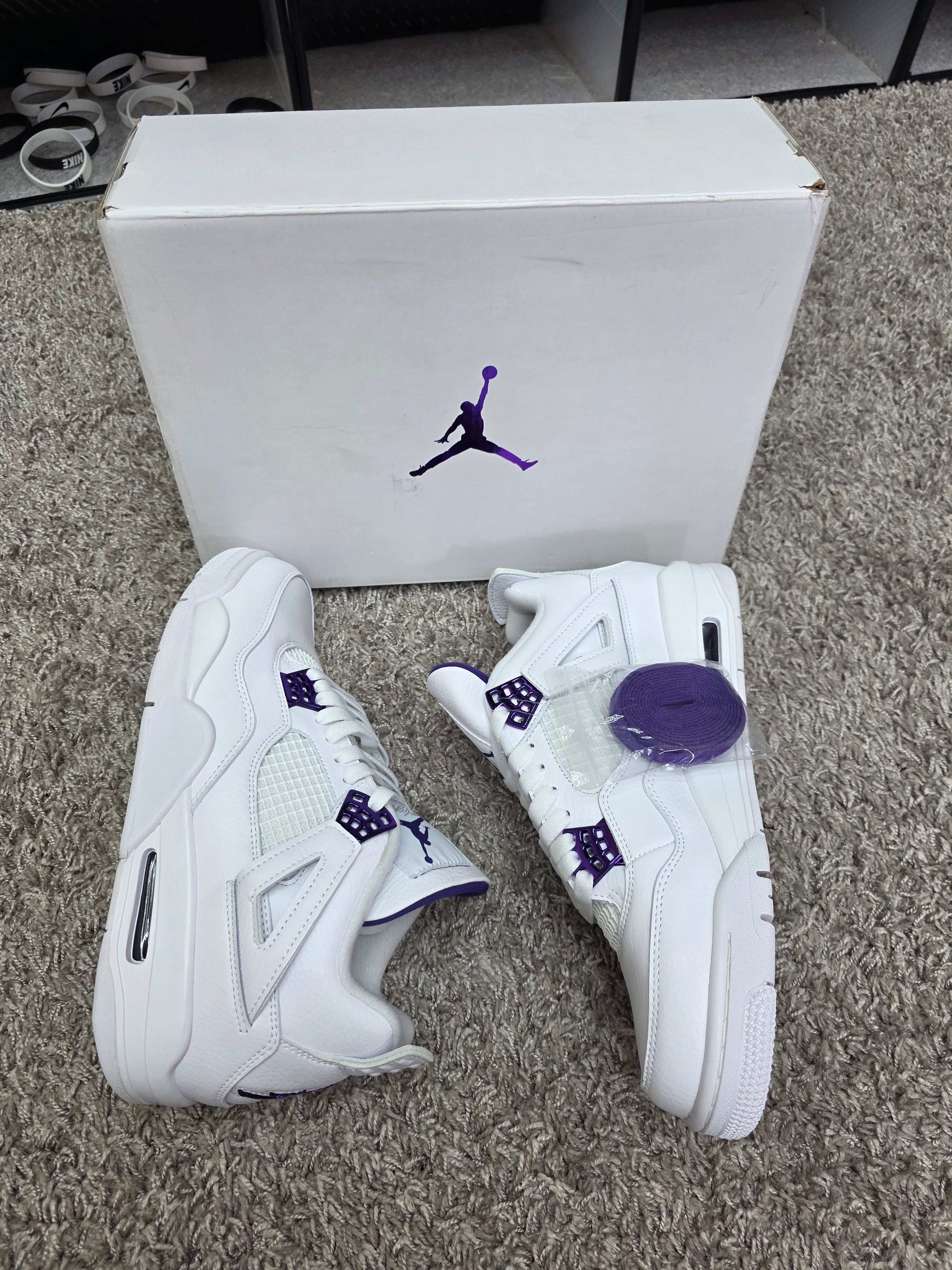 RETRO 4 METALIC PURPLE