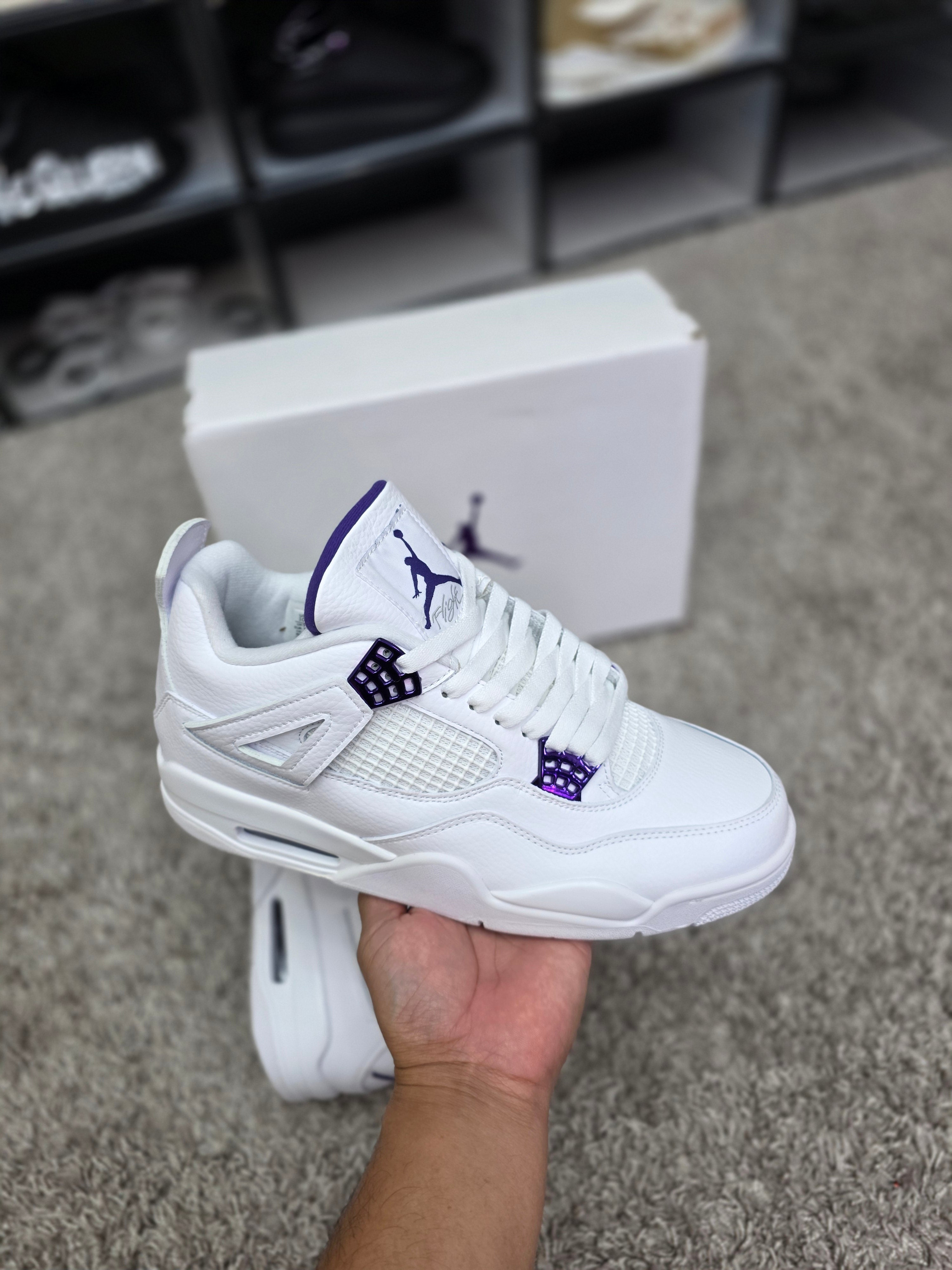 RETRO 4 METALIC PURPLE