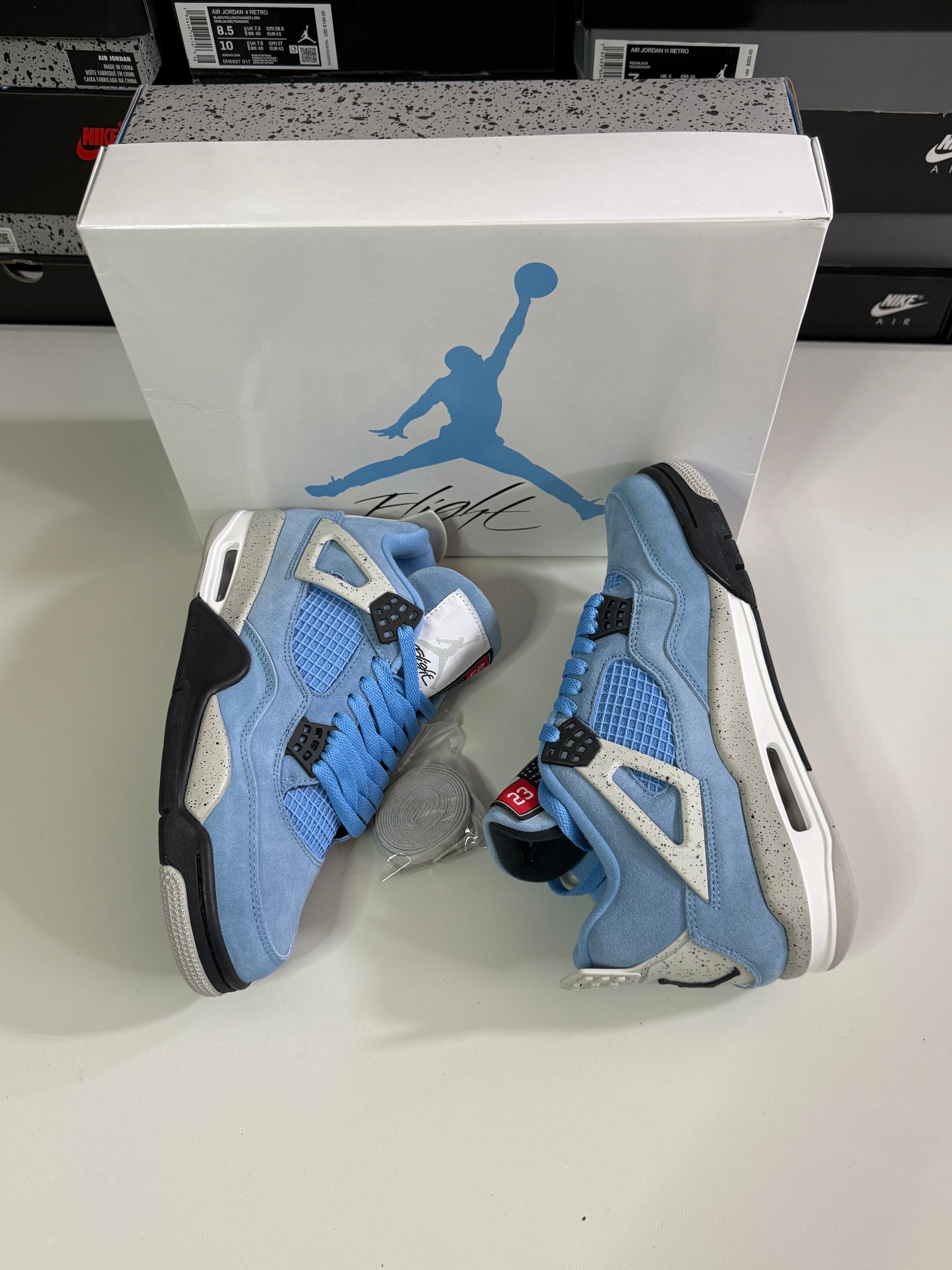 RETRO 4 UNIVIRSITY BLUE