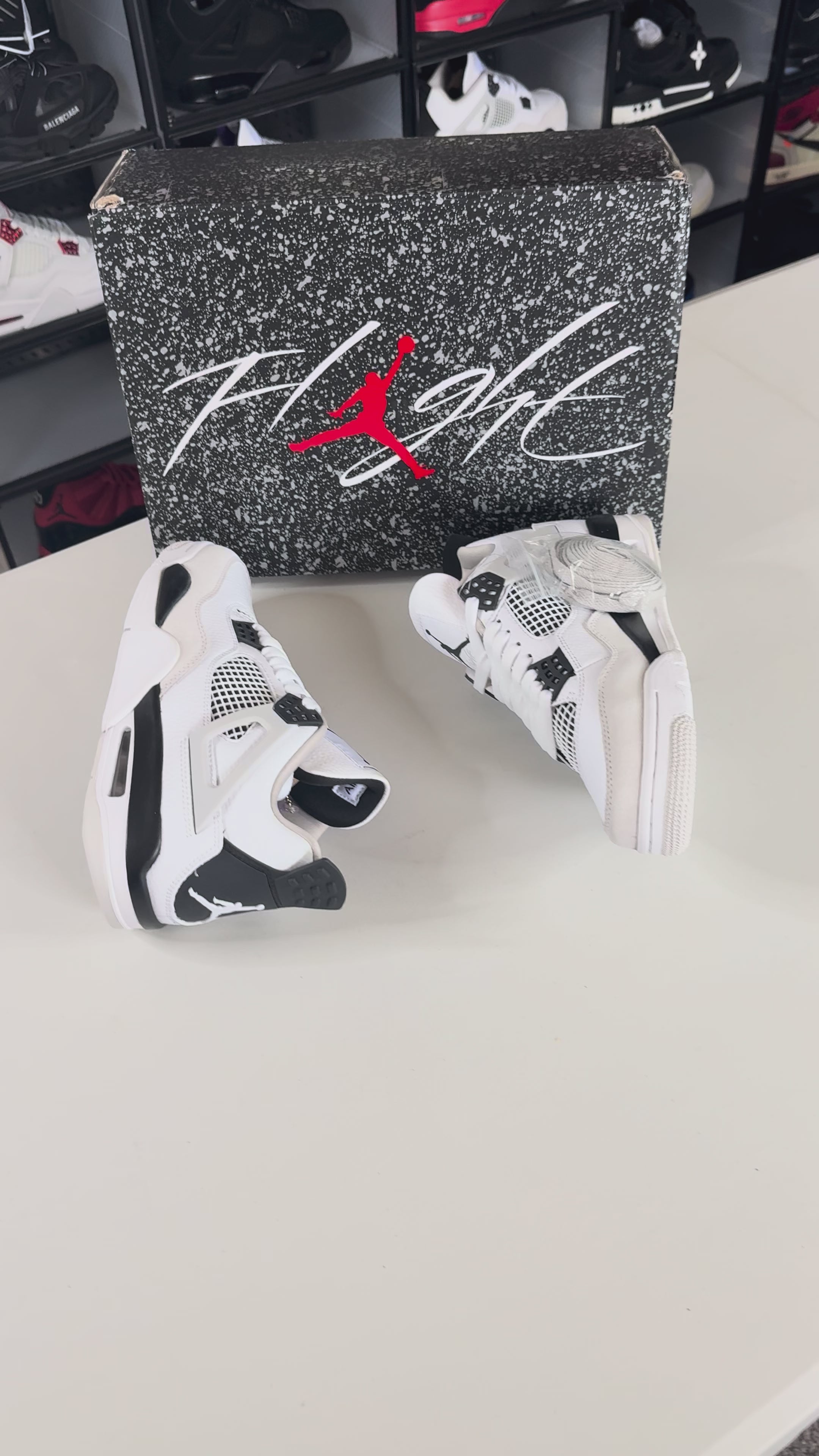RETRO 4 MILITARY BLACK